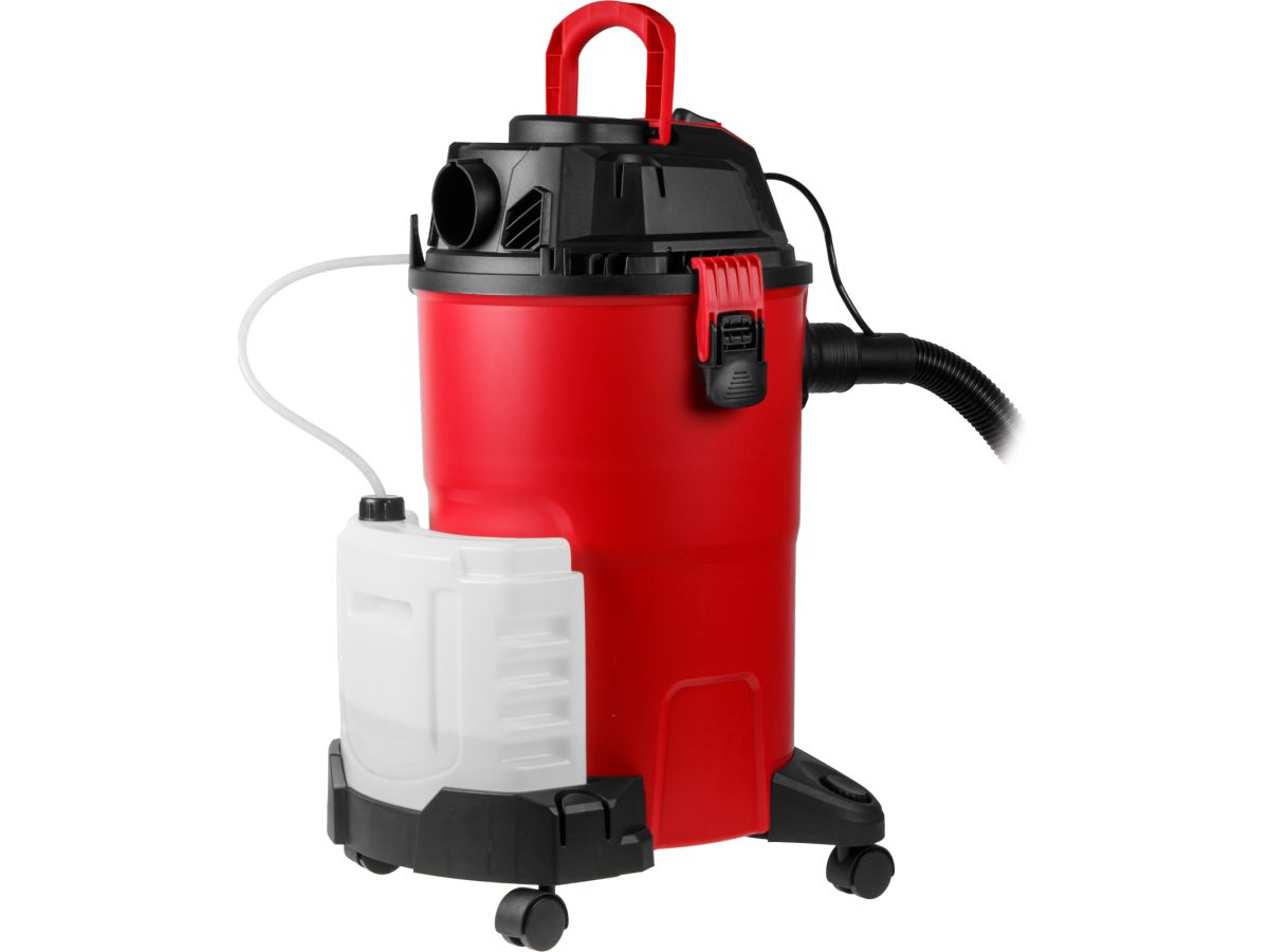 Пылесос строительный WORTEX VC 3016-2 AWS 1300 Вт, 30 л, провод 4 м, шланг 3 м