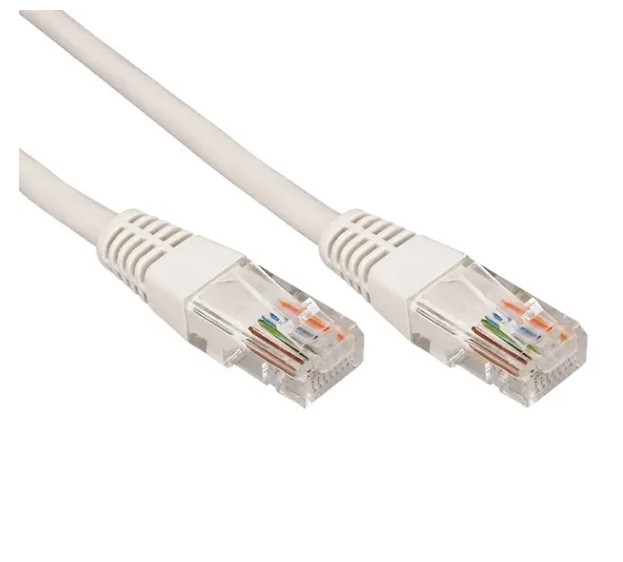 Пaтч-корд 20м U/UTP, CAT 5e, RJ45-RJ45, PVC серый REXANT