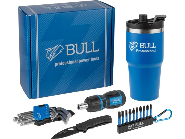 Подарочный набор BULL 5 предметов (Серия: BULL эксклюзивно для профессионалов)