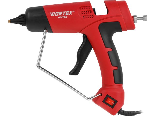 Пистолет клеевой WORTEX GG 1160 в блистере 200 Вт, 11,5 мм, 15 г/мин (200 Вт, 11,5 мм, 15 г/мин)