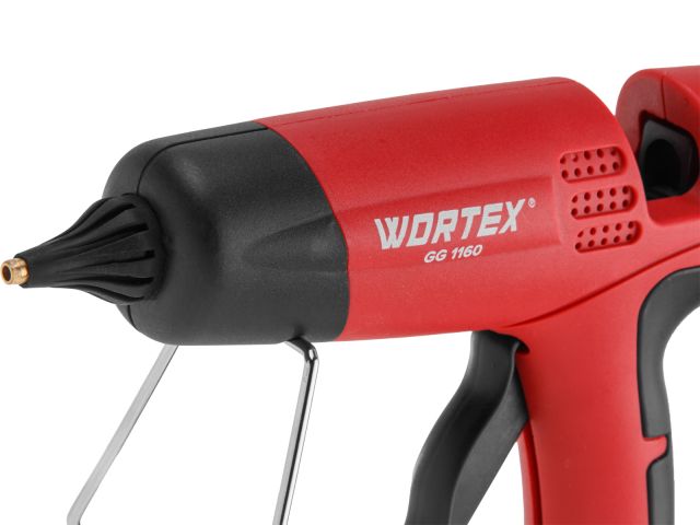 Пистолет клеевой WORTEX GG 1160 в блистере 200 Вт, 11,5 мм, 15 г/мин (200 Вт, 11,5 мм, 15 г/мин)