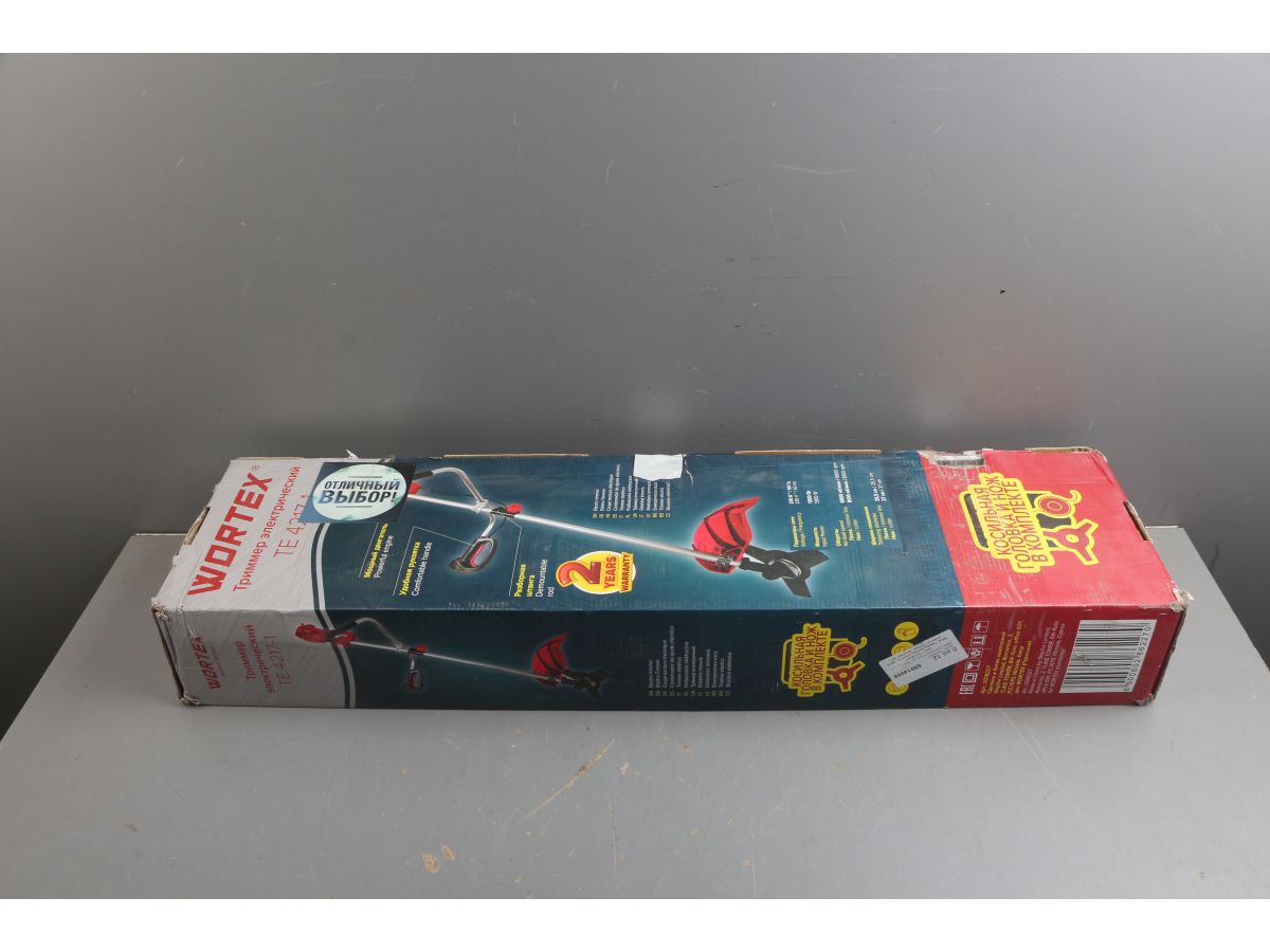Триммер Wortex TE 4217-1 в кор. 1300 Вт, шир.скаш.42 см леска, 25.5 см нож уцененный (3698217396)