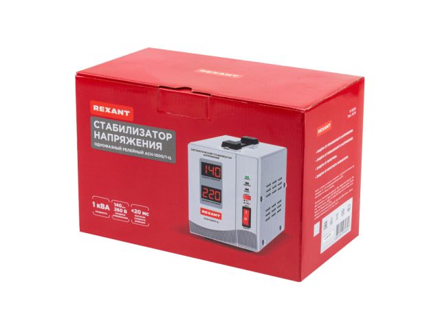 Стабилизатор напряжения AСН-1000/1-Ц REXANT