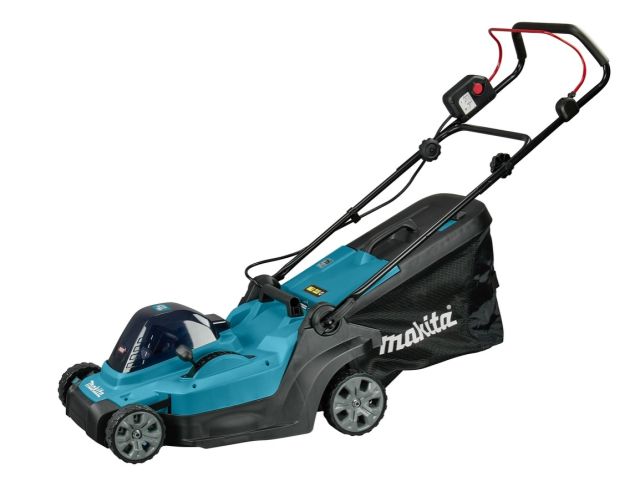 Аккум. газонокосилка MAKITA XGT LM004GM103 в кор. (XGT 40vMAX, 740Вт, ширина 42см, травосб. 50л, 3в1,(BL4040; DC40RC))