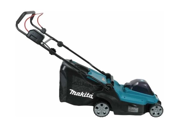Аккум. газонокосилка MAKITA XGT LM003GU102 в кор. (XGT 40vMAX, 740Вт, ширина 38см,травосб. 40л, 3в1,(BL4040F; DC40RC))