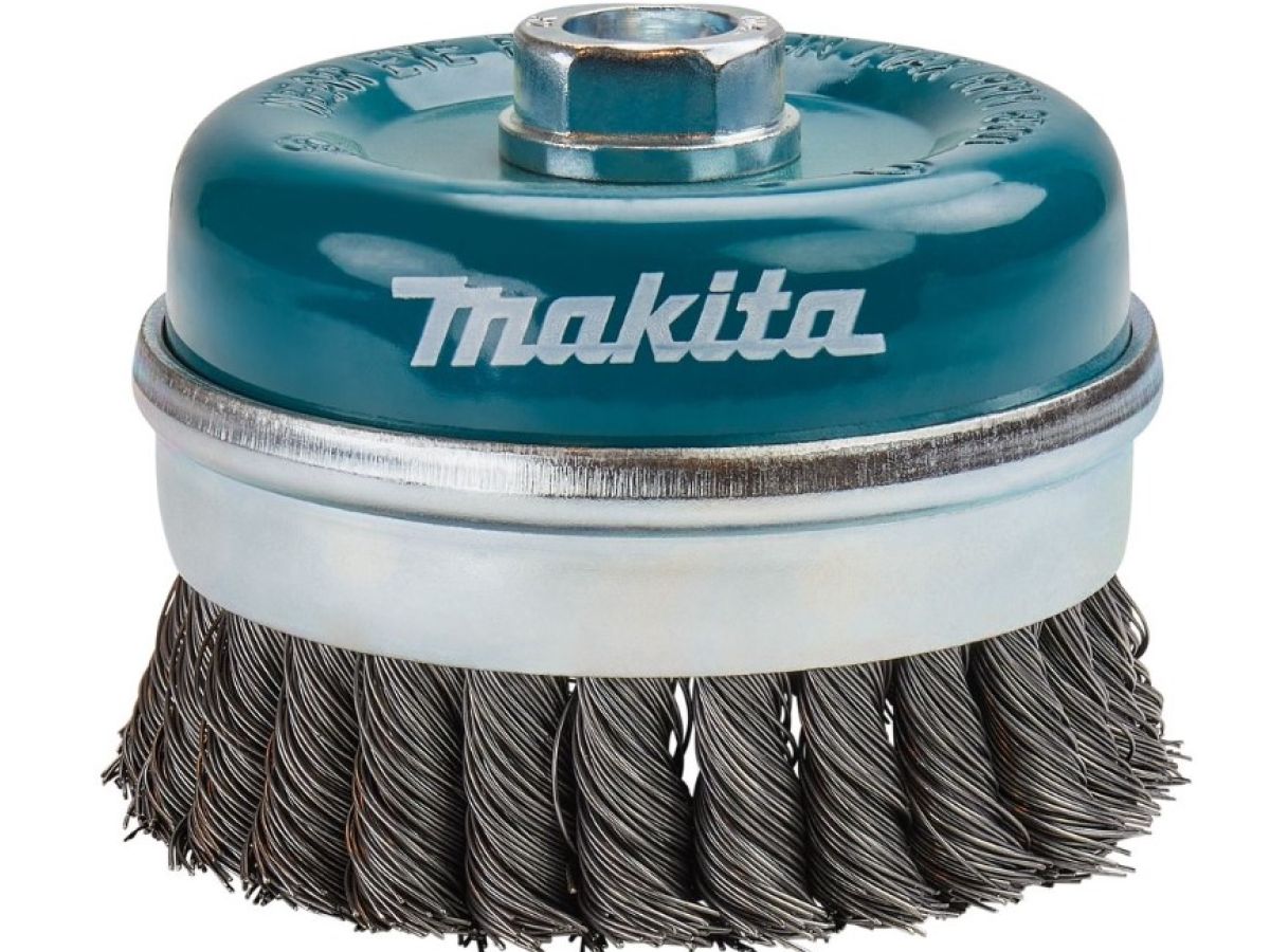 Щетка д/шлиф.маш. проволочная чашечная 100 мм MAKITA