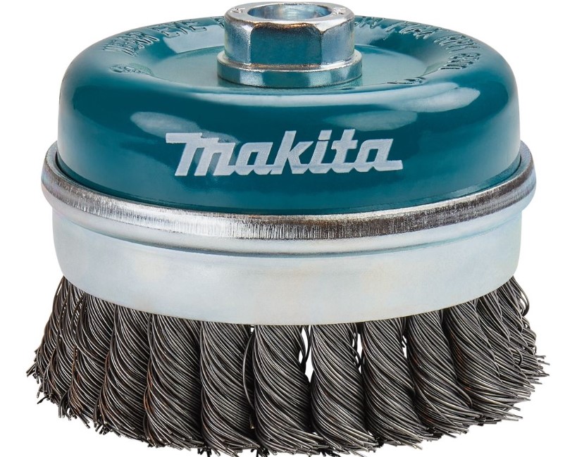Щетка д/шлиф.маш. проволочная чашечная 100 мм MAKITA