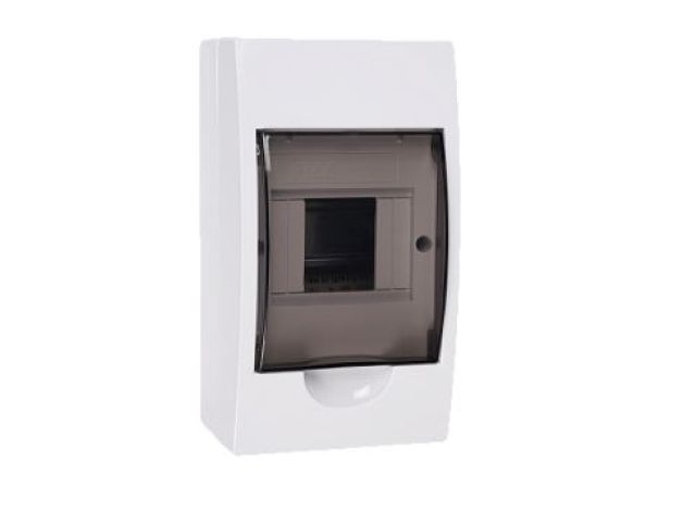 Бокс пласт. наружный PDB/W 1004 WH (ЩРН-П- 4) IP41 Jazzway