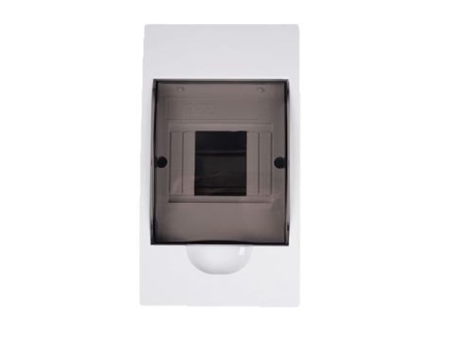 Бокс пласт. наружный PDB/W 1004 WH (ЩРН-П- 4) IP41 Jazzway