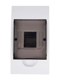 Бокс пласт. наружный PDB/W 1004 WH (ЩРН-П- 4) IP41 Jazzway