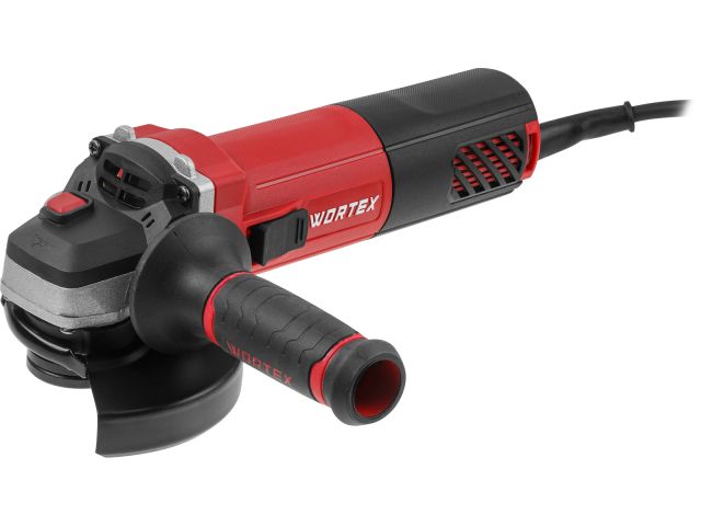 Одноручная углошлифмашина WORTEX AG 1211-3 в кор. 1200 Вт, 125 мм, 11000 об/мин (1200 Вт, 11000 об/мин, 125х22,2 мм круг, пылезащ. двиг., бе