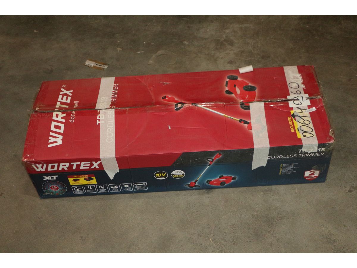 Триммер аккум. WORTEX TB 2818 ALL1 XLT SET 18В, шир.скаш.300 мм, авт.подача лески, леска 1.6 мм уц