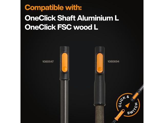 Грабли веерные мет. для листьев OneClick FISKARS