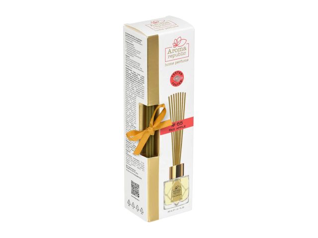 Ароматический диффузор в стеклянном флаконе, 30 мл,"№65 Red apple", AROMA REPUBLIC