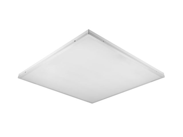 Панель светодиодная ДВО PPL 595/U OPAL 50w 6500K IP40, JAZZWAY (Линейки светодиодов не видно. Равномерное распределение света)