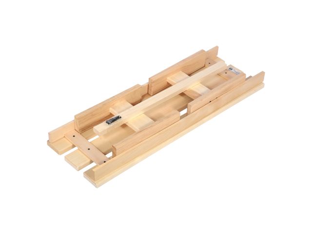 Лавочка разборная, 100х33х43 см, липа, "Банные штучки"