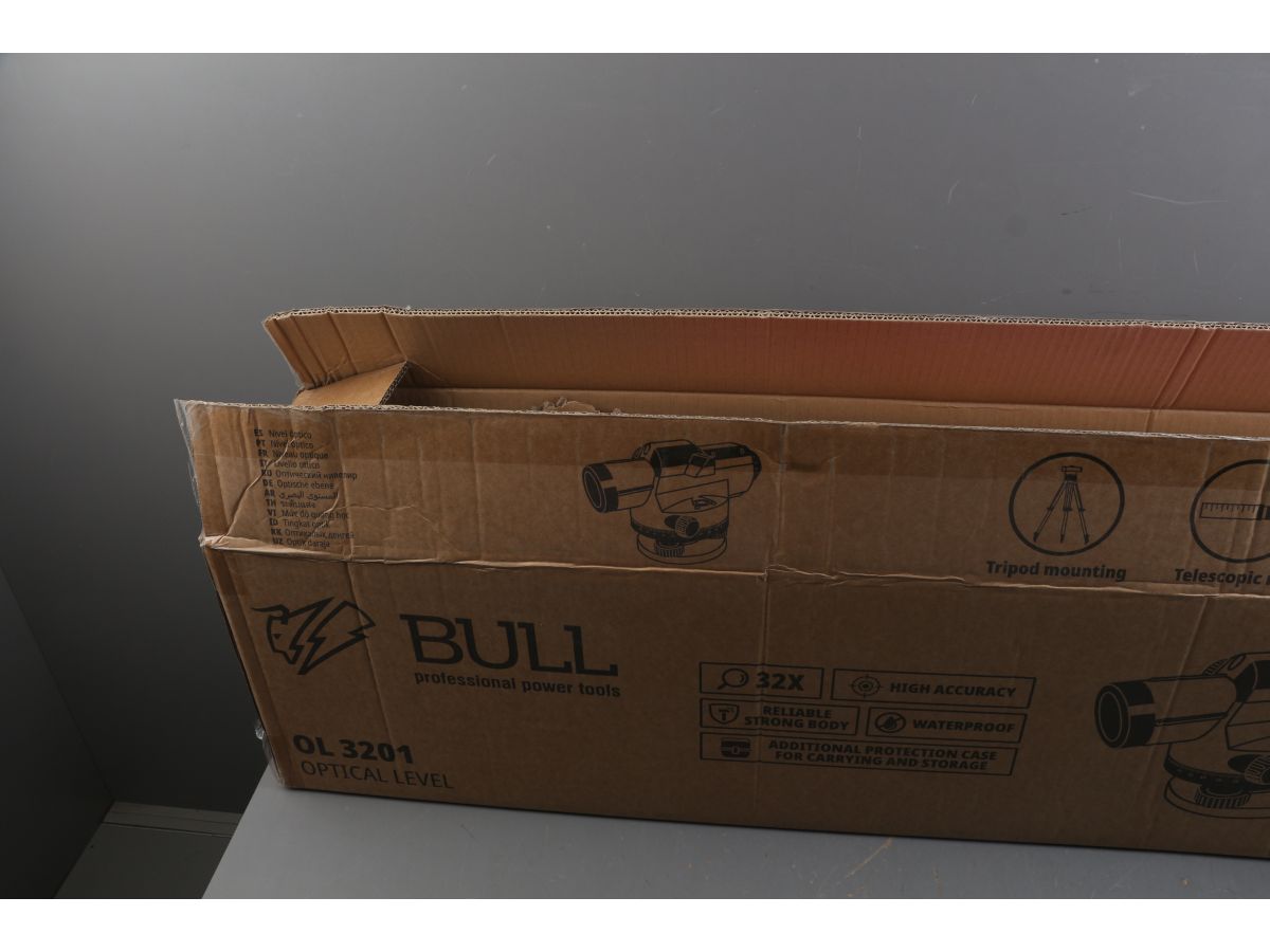 Нивелир оптический BULL OL 3201 + аксессуары в кор. уцененный (6182215928)