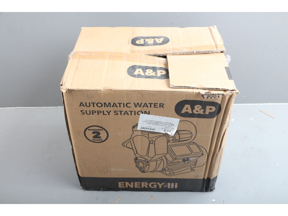 Станция водоснабжения автоматическая ENERGY-III-2800, A&P уцененный (6509195088)