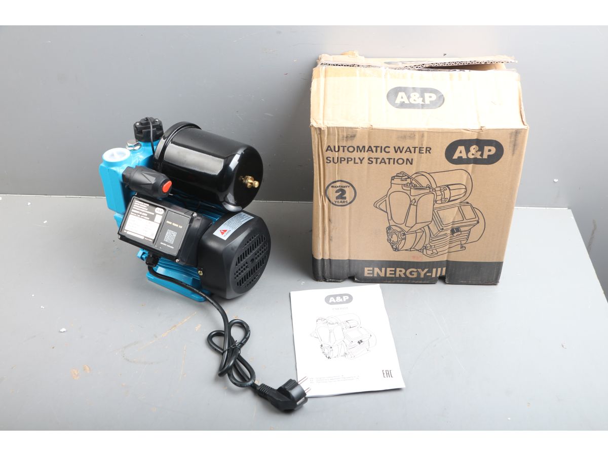 Станция водоснабжения автоматическая ENERGY-III-2800, A&P уцененный (6509195088)
