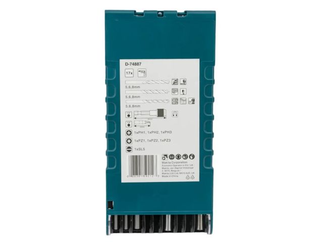 Набор оснастки MAKITA (17 шт)