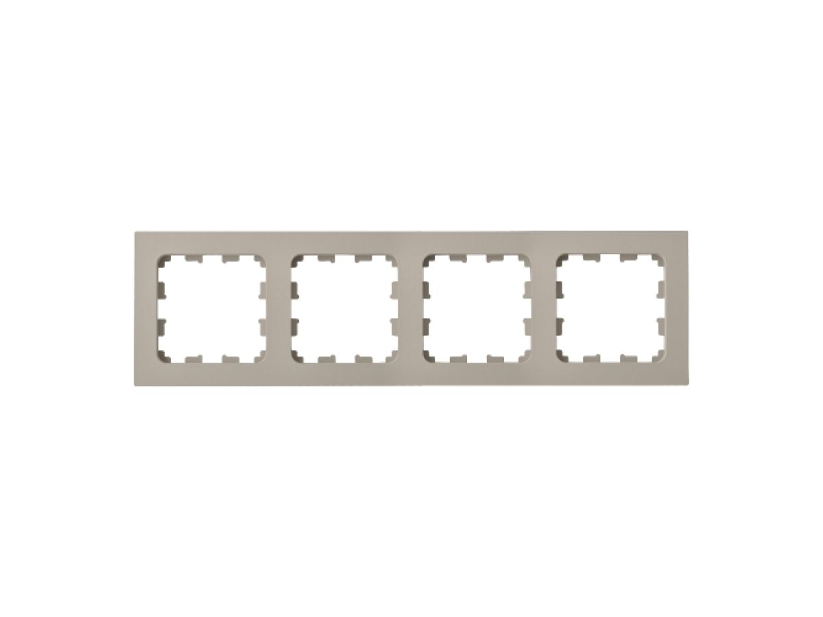 Рамка 4-местная песочная, Astrum, BYLECTRICA