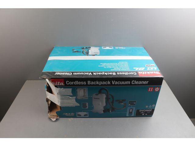 Аккум. пылесос MAKITA LXT DVC 660 Z в кор. уцененный (6982442396) (18+18 В, БЕЗ АККУМУЛЯТОРА, 6.00 л, класс: L, самоочистка: нет)