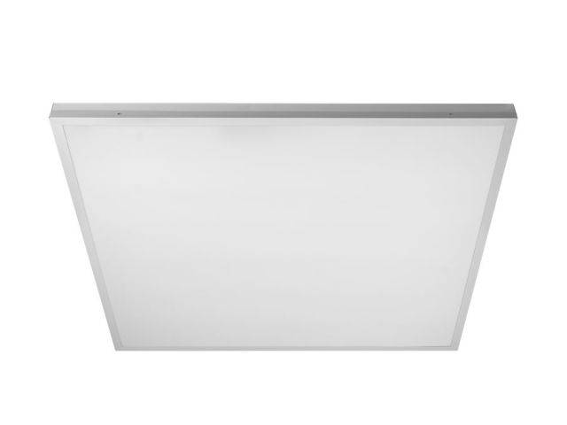 Панель светодиодная ДВО PPL 595/U OPAL 40w 5000K IP40, JAZZWAY (Линейки светодиодов не видно. Равномерное распределение света)