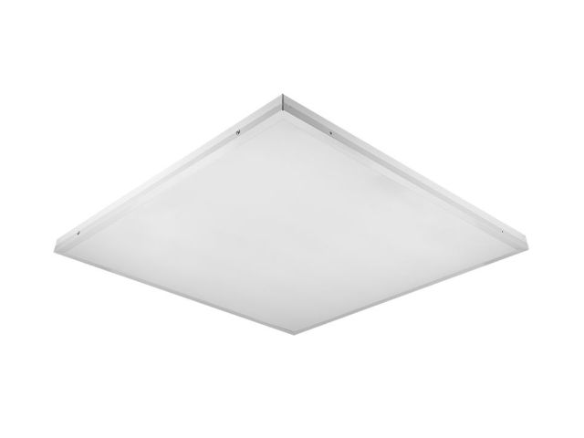 Панель светодиодная ДВО PPL 595/U OPAL 40w 5000K IP40, JAZZWAY (Линейки светодиодов не видно. Равномерное распределение света)