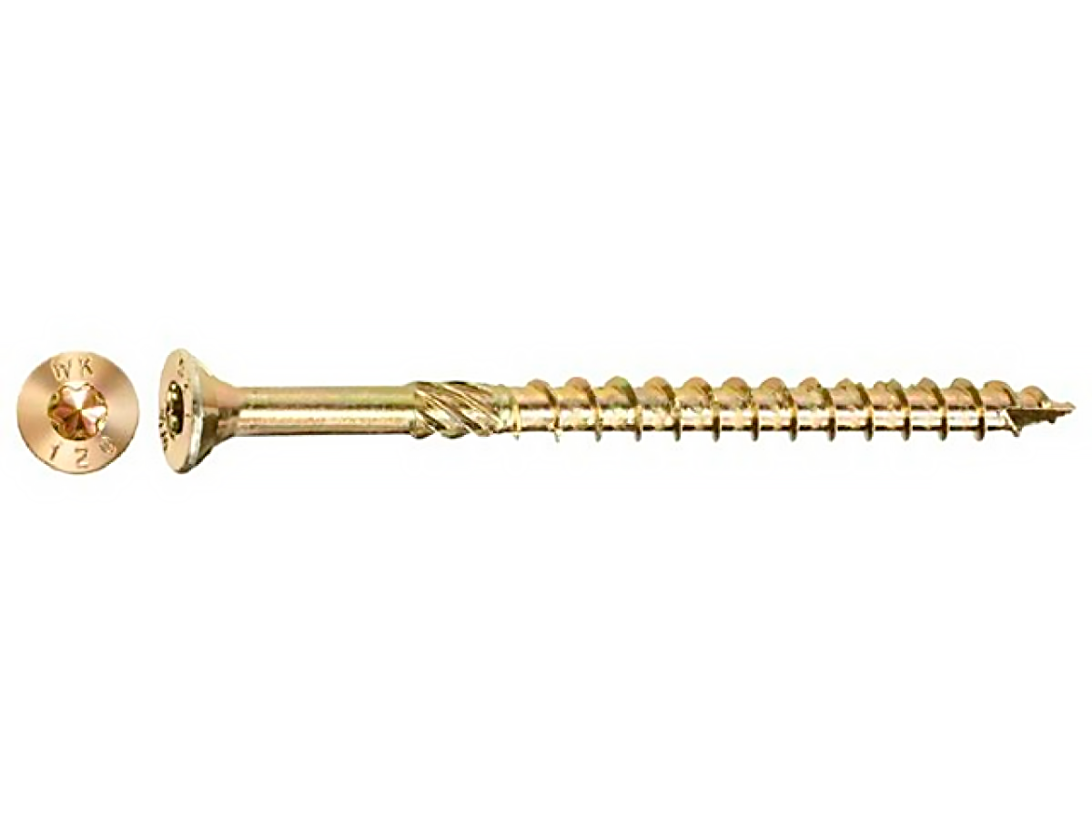 Шуруп конструкционный 5.0х40 мм по дереву, потай, T25 (4000 шт в коробе) STARFIX