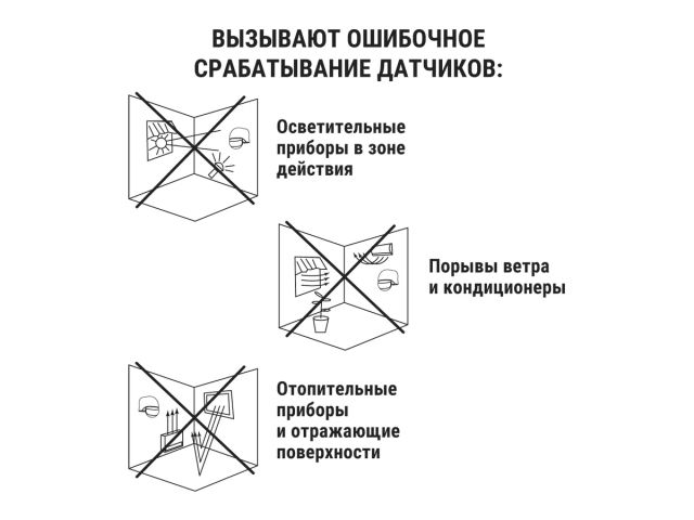 Датчик движения потолочный ДДП-03С (1200Вт, 10-900с, 6м , 3+Лк) "ЭКО" сосна TDM (120(сб)+360(св)гр IP33)