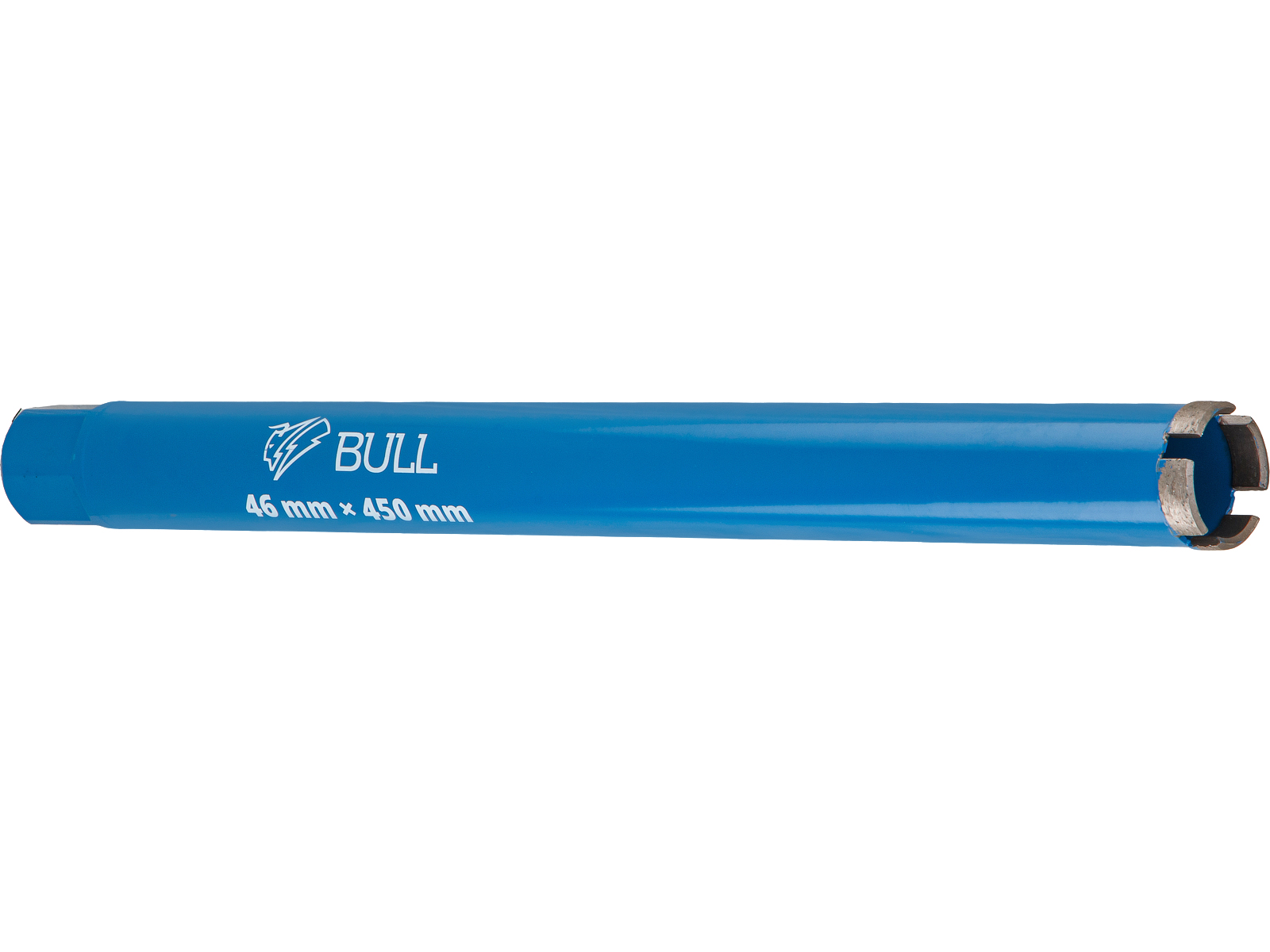 Коронка алмазная d 46мм железобетон BULL, L450мм, 1 1/4", мокрое сверление