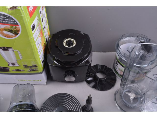 Кухонный комбайн NORMANN AFP-947 уцененный (8373539040) (ОТГРУЗКА ТОЛЬКО ПО ЭТН/ЭТТН | 1000 Вт; регул.скор.; 12 функций; блендер 1.8 л; чаша