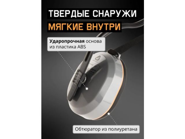 Наушники защитные JEM-603 Dynamic 27 дБ с лентой для фиксации, (розн. уп.) Jeta Safety