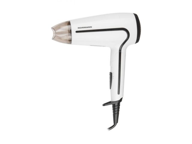 Фен NORMANN AHD-423 (ОТГРУЗКА ТОЛЬКО ПО ЭТН/ЭТТН | 1500 Вт; 2 режима; холод.обд.; складная ручка)