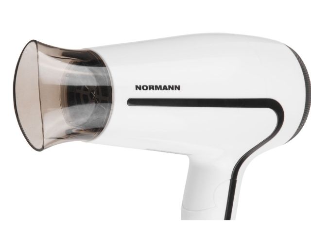 Фен NORMANN AHD-423 (ОТГРУЗКА ТОЛЬКО ПО ЭТН/ЭТТН | 1500 Вт; 2 режима; холод.обд.; складная ручка)