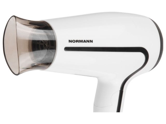 Фен NORMANN AHD-423 (ОТГРУЗКА ТОЛЬКО ПО ЭТН/ЭТТН | 1500 Вт; 2 режима; холод.обд.; складная ручка)