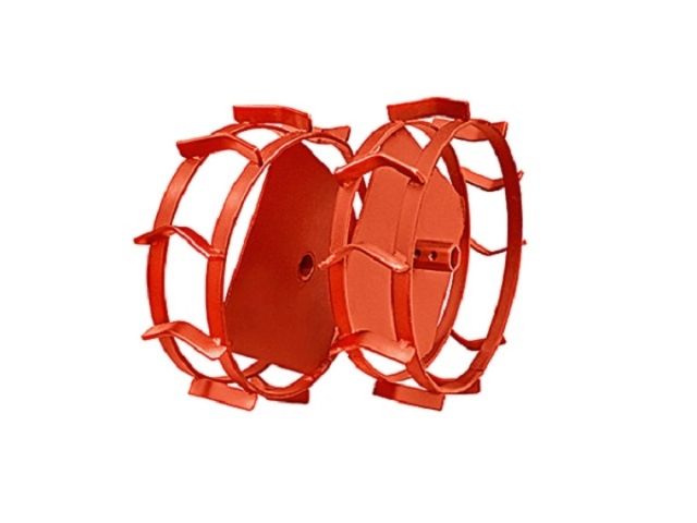 Грунтозацепы (комплект) ф 340/300 мм, шир. 90 мм, 6-гр. втулка 23 мм, 2 обруча ВРМЗ (комплект ASILAK SL-82B, SL-83B, SL-84, FERMER FM-643, F