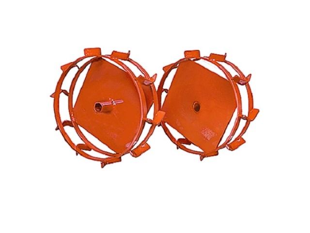 Грунтозацепы (комплект) ф 340/300 мм, шир. 90 мм, 6-гр. втулка 23 мм, 2 обруча ВРМЗ (комплект ASILAK SL-82B, SL-83B, SL-84, FERMER FM-643, F