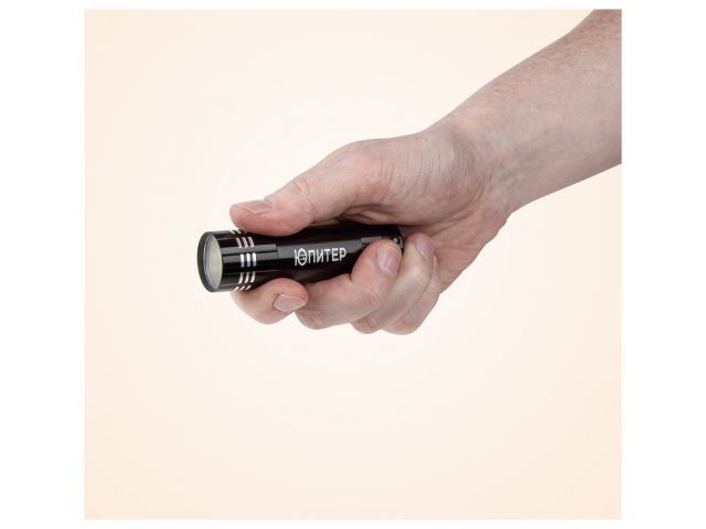 Фонарь ручной светодиодный 1Вт COB 3xAAА ЮПИТЕР