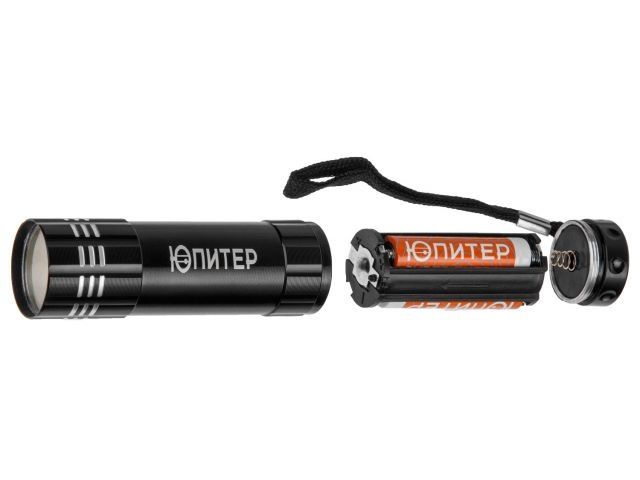 Фонарь ручной светодиодный 1Вт COB 3xAAА ЮПИТЕР