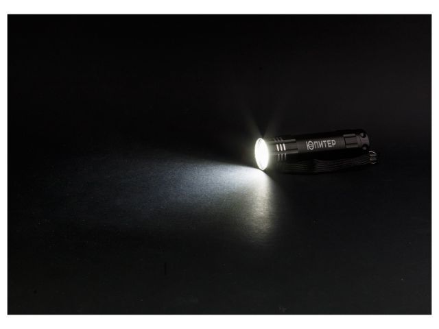 Фонарь ручной светодиодный 1Вт COB 3xAAА ЮПИТЕР