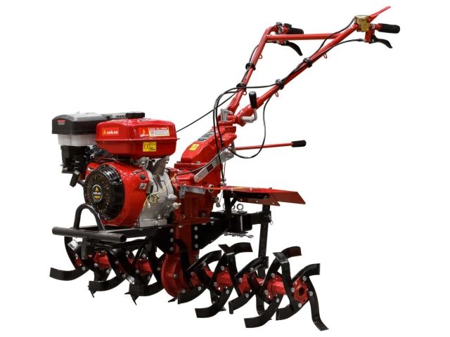 Культиватор бензиновый ASILAK SL-186L колеса 6.50-12 (18 л.с., 4 скорости вперёд - ПОНИЖЕННАЯ СКОРОСТЬ, шир. 135 см,  колеса 6.50-12, без ВО