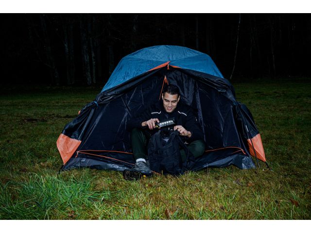 Фонарь-переноска аккумуляторный 300Лм, Brennenstuhl HL 300 AD (с ручной зарядкой (динамо), магнитом, крючком, USB)