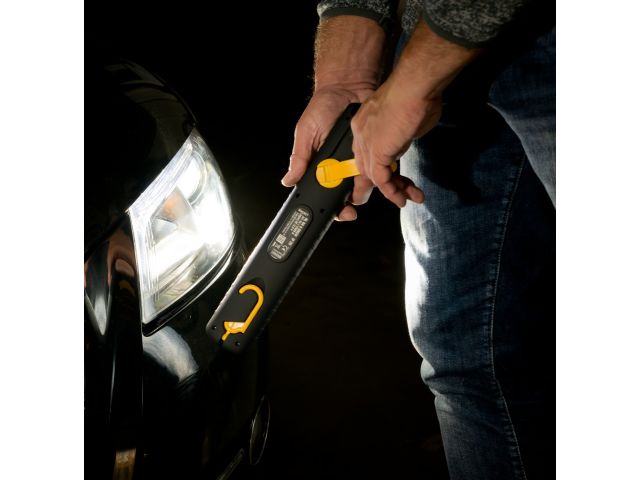 Фонарь-переноска аккумуляторный 300Лм, Brennenstuhl HL 300 AD (с ручной зарядкой (динамо), магнитом, крючком, USB)