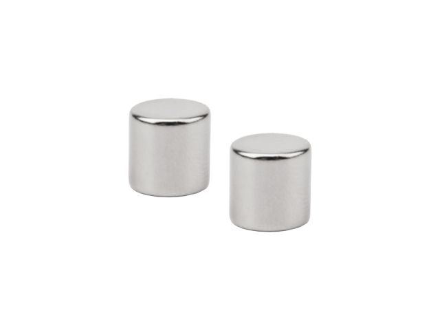 Магнит неодимовый  диск 10х10мм сцепление 3,7 кг (упаковка 2 шт) REXANT