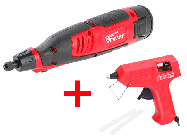Гравер аккумуляторный WORTEX MG 1213 ELi в кор. + аксессуары + АКЦИЯ ( WORTEX GG 071