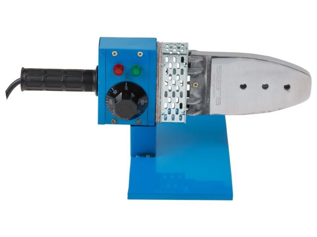 Сварочный аппарат для полимерных труб Solaris PW-1002 (1000-1100 Вт; 6 насадок: 20, 25, 32, 40, 50, 63 мм)