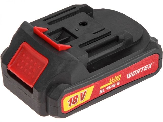 Аккум. дрель-шуруповерт WORTEX BD 1815-1 DLi в чем. ALL1 XLT БЕСЩЕТ, 18 В, 50 Н*м, 1х1.5 А*ч, БЗП 10 (шурупы до 9 мм)