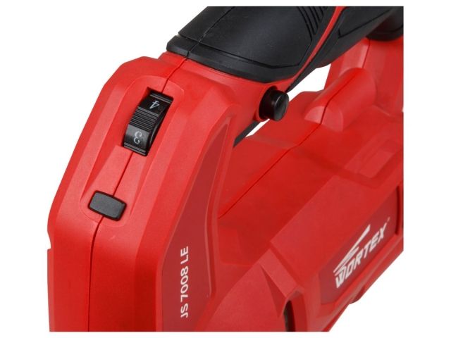 Лобзик электрический WORTEX JS 7008 LE в кор. 710 Вт, 800-3000 ход/мин, пропил до 70 мм. (Маятниковый ход, подстветка, рег. об., быстрозажим