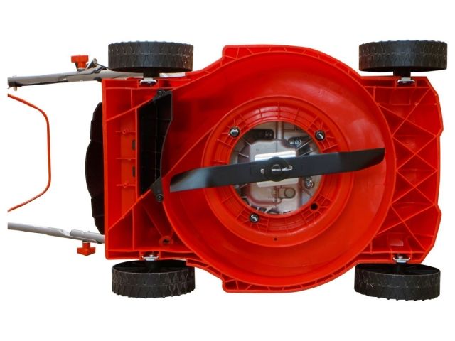 Газонокосилка бензиновая ECO LG-435 (3.5 л.с., шир. 40 см, ручной привод, пластик. корпус, травосборник 40 л)